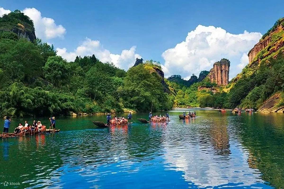 武夷山国家公园私人导览3日游九曲溪竹筏漂流天游峰大红袍景区- Klook客路