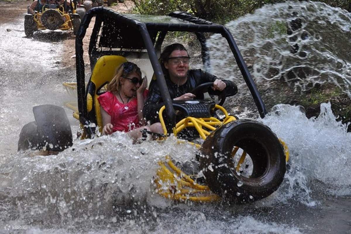 Avventura 3 in 1 di Rafting, Buggy Safari e Zipline da Antalya