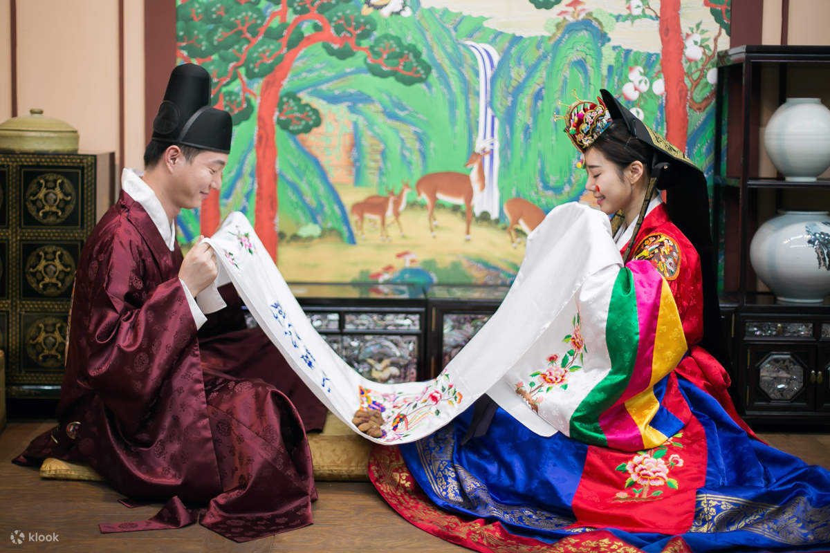 Hanbok de boda best sale