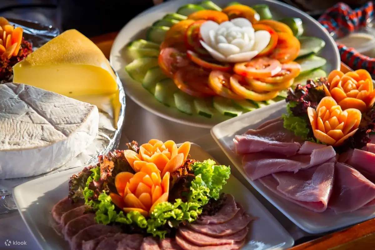 Комплексное меню на круизе