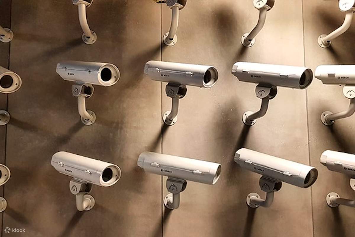 德国间谍博物馆内的闭路电视