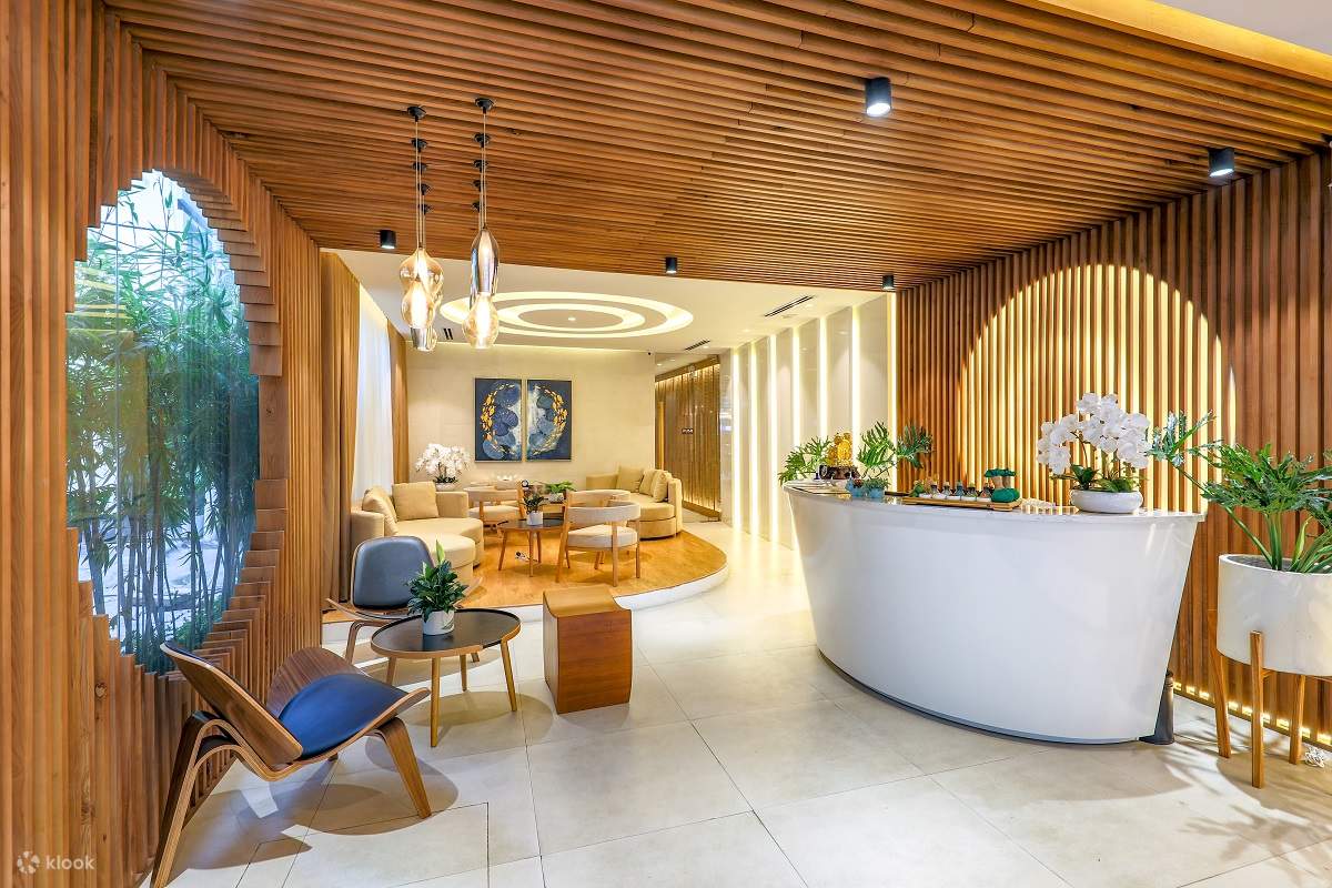 vestíbulo del spa Babylon Garden