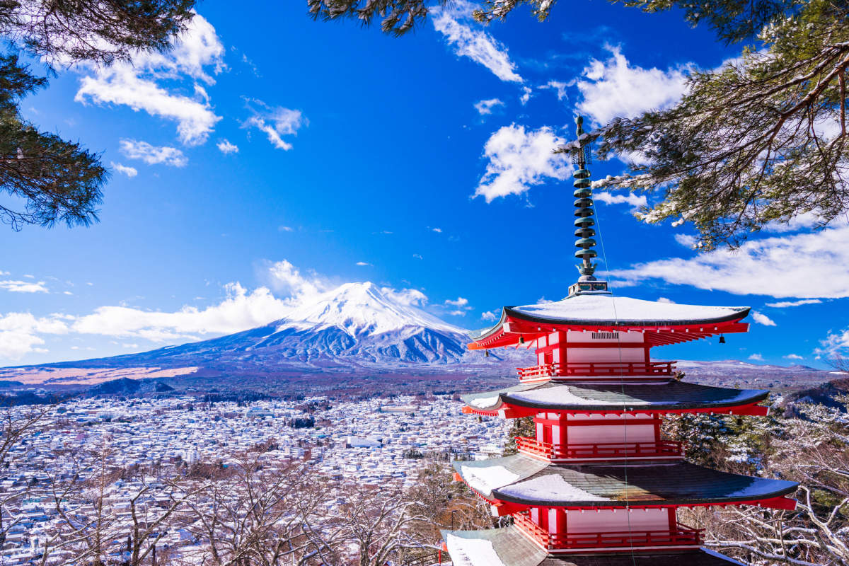 Taman Arakurayama Asama & Oshino Hakkai & Wisata Sehari Gunung Fuji Kawaguchiko - Klook Indonesia
