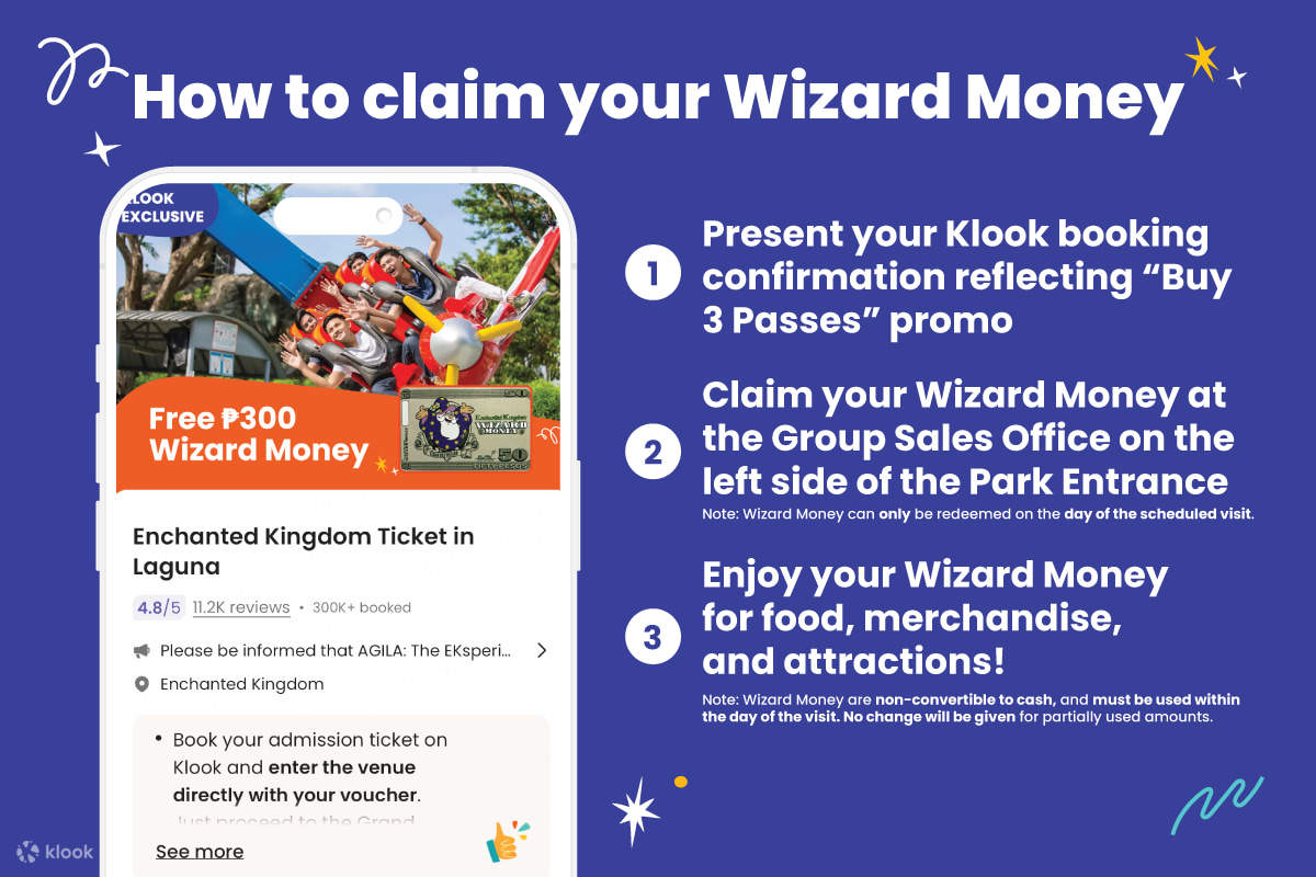 Ticket para Enchanted Kingdom en Laguna