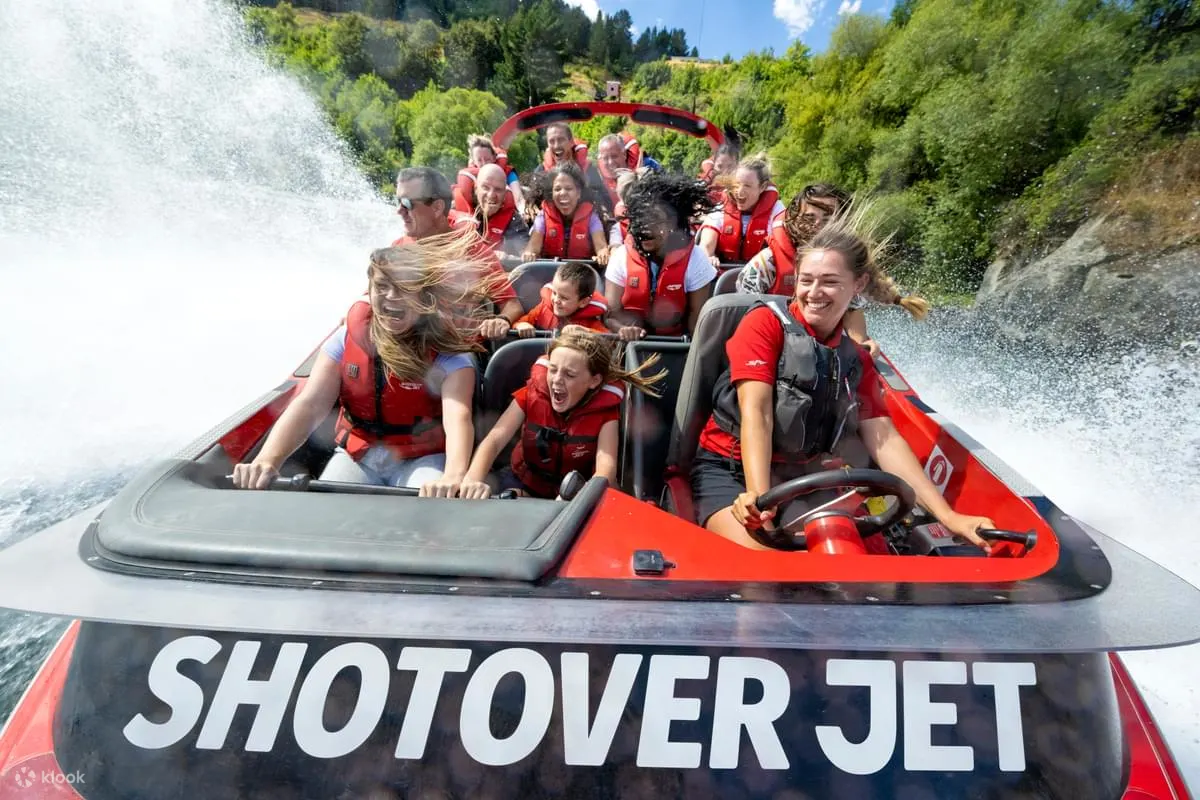 Shotover Jet Boat Ride in Queenstown