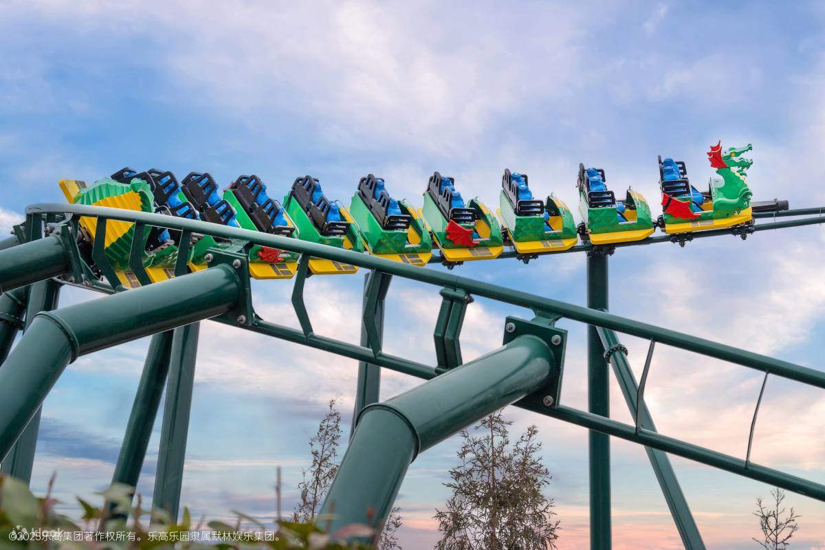 Lego Land Dragon Roller Coaster At Legoland LEGOLAND - Main Image