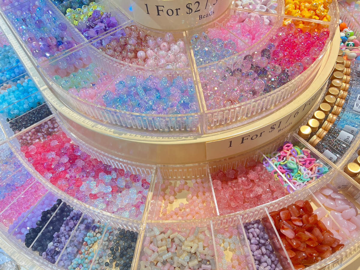 Beading Experience at Gifted by Turtle at 313 Somerset Klook Singapore