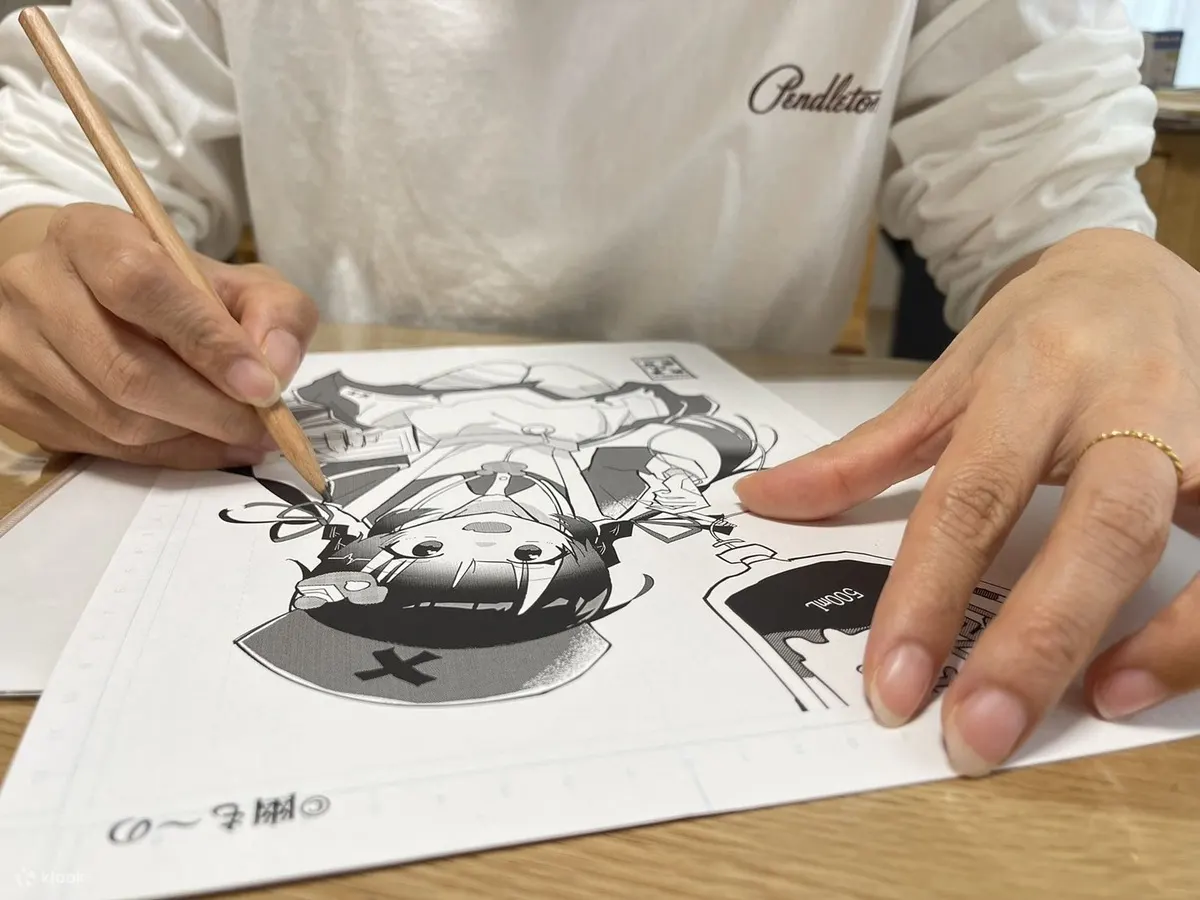 在东京传统房屋中体验漫画 〜120 分钟课程〜