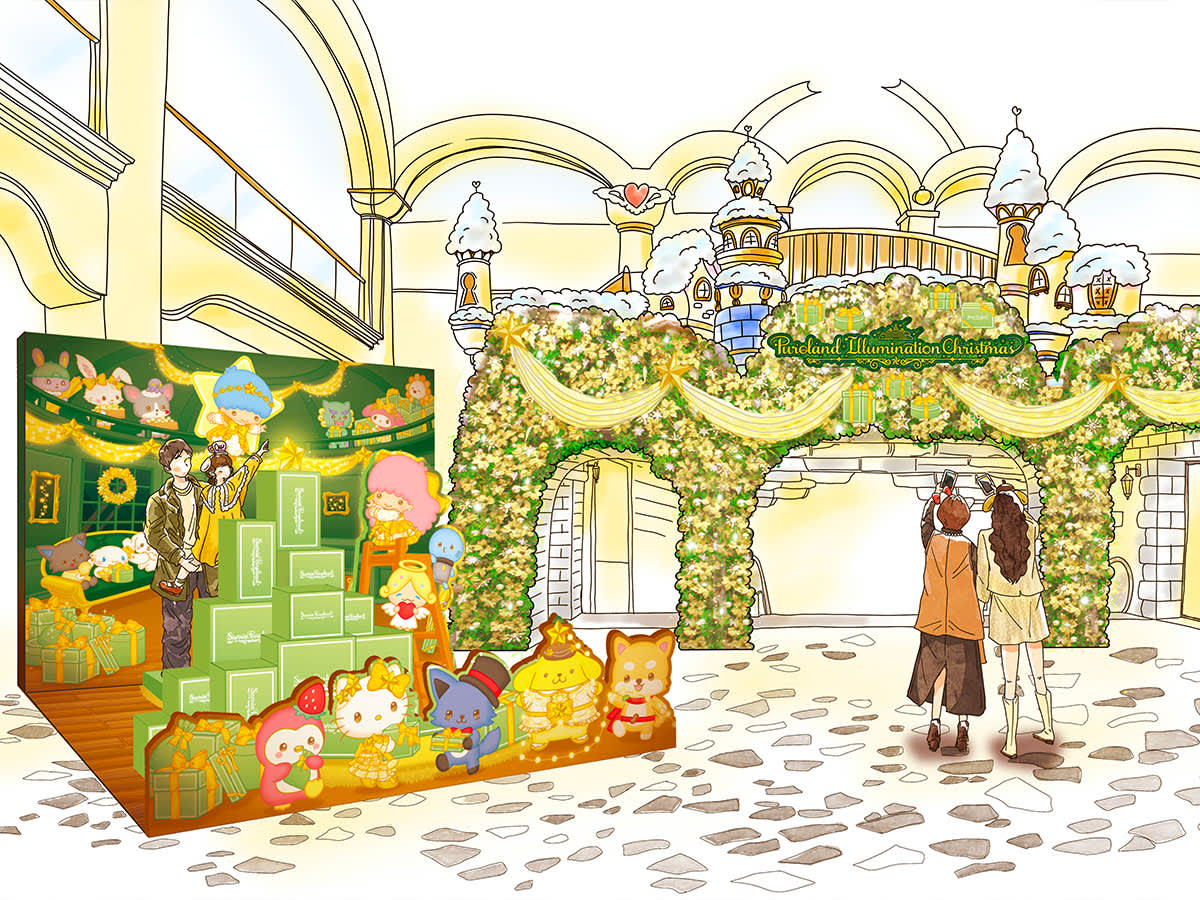 在 Puroland 燈光節的拍照點，捕捉神奇的聖誕時刻。