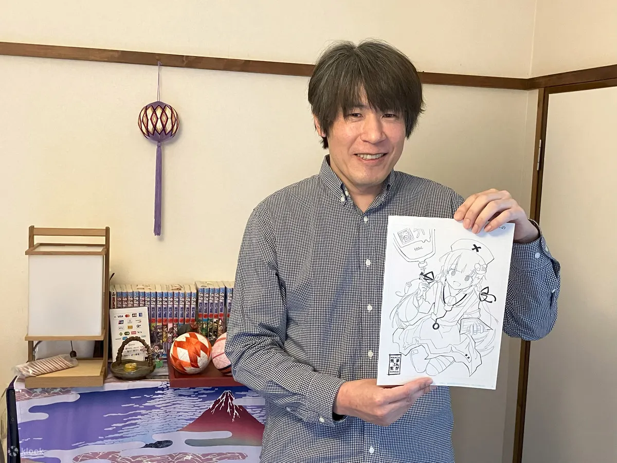 在东京传统房屋中体验漫画 〜120 分钟课程〜