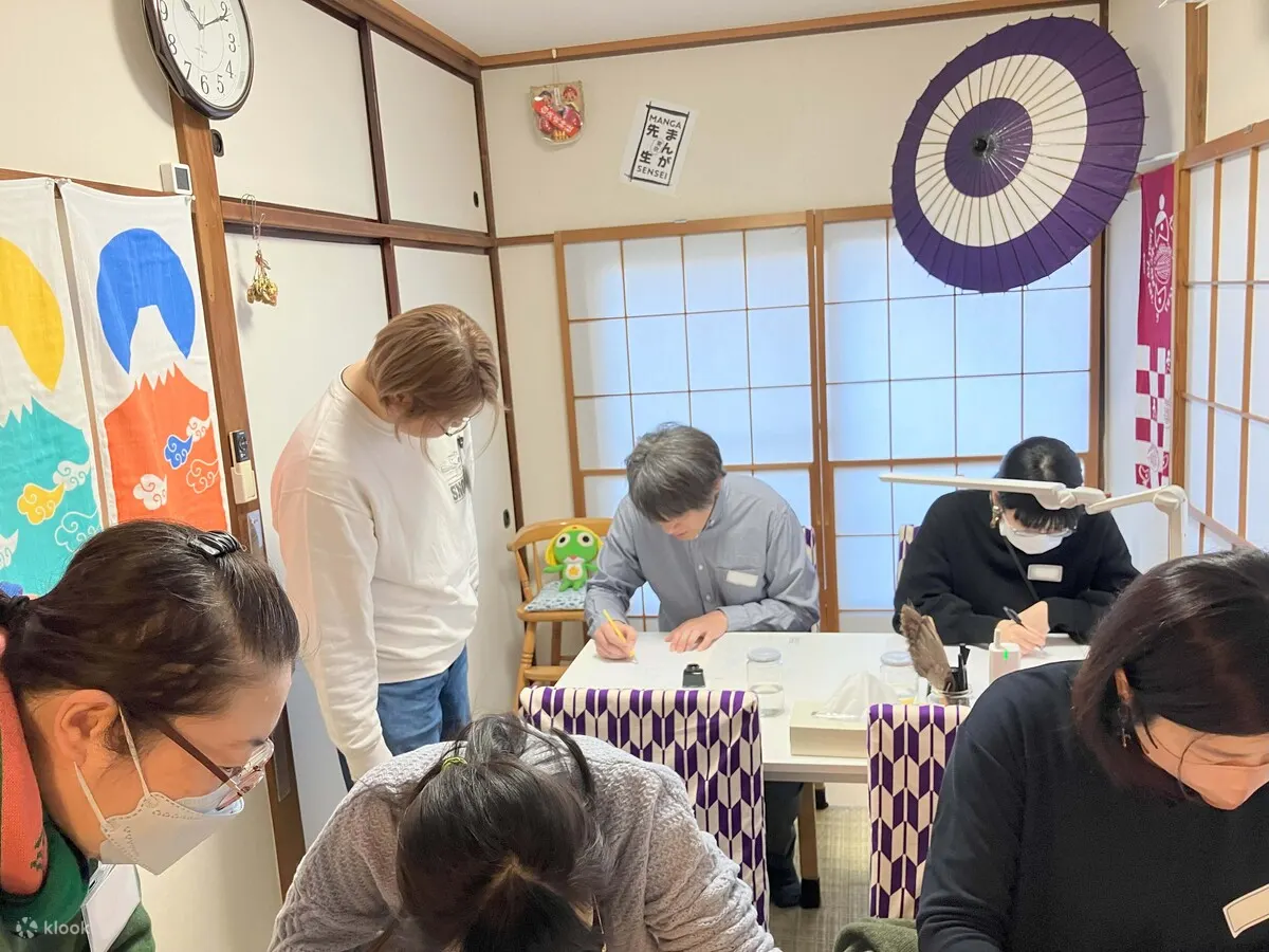 在东京传统房屋中体验漫画 〜120 分钟课程〜