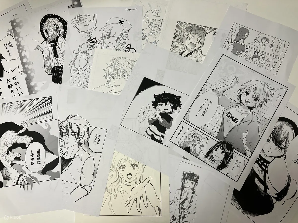 在东京传统房屋中体验漫画 〜120 分钟课程〜