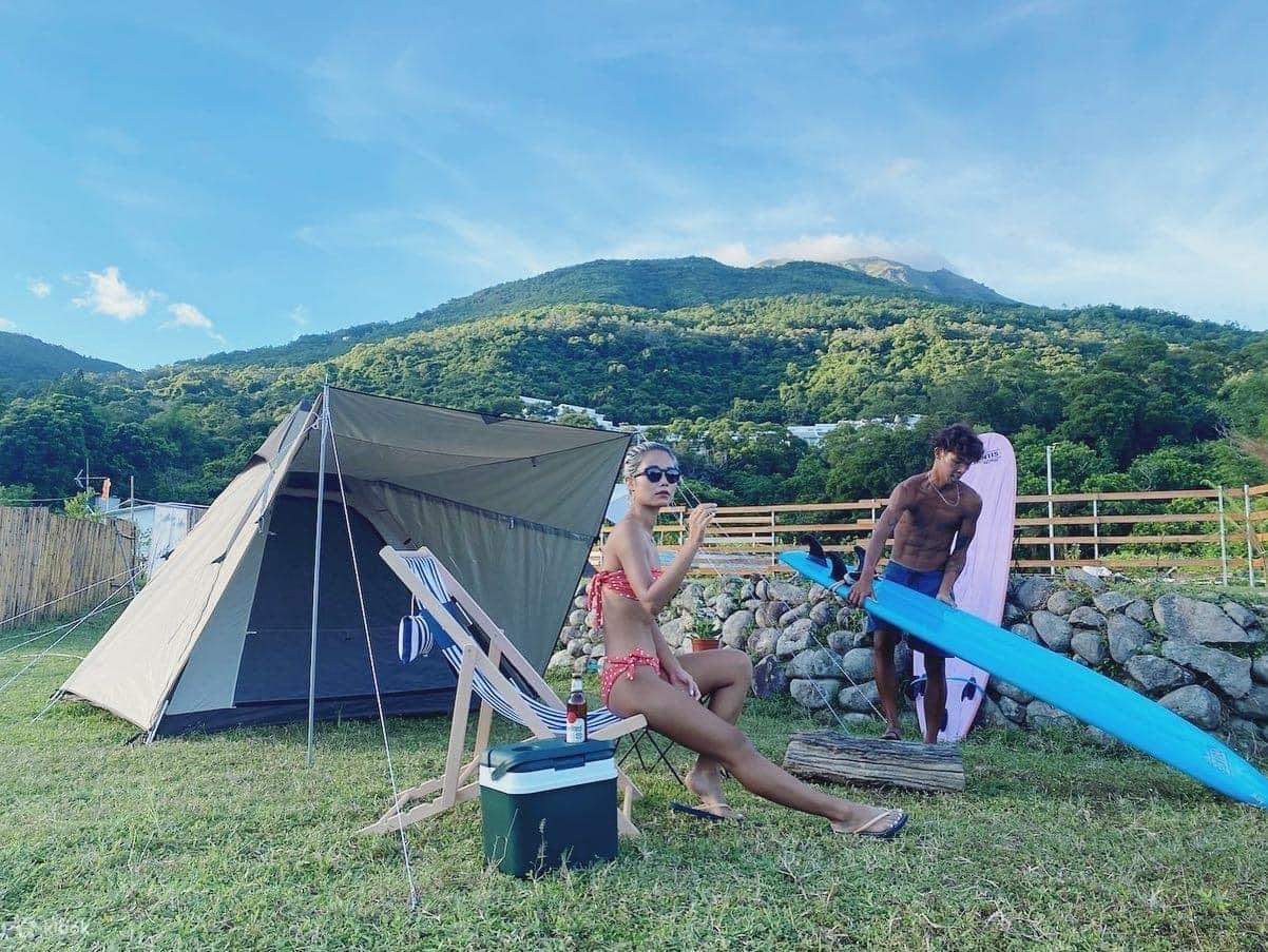 長沙海邊民園露營體驗