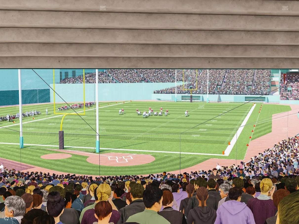 Match de baseball des Red Sox de Boston au Fenway Park