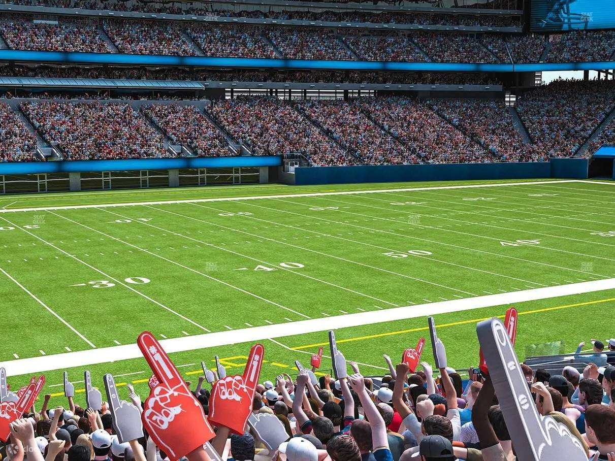 Pertandingan Sepak Bola New York Jets di Metlife Stadium