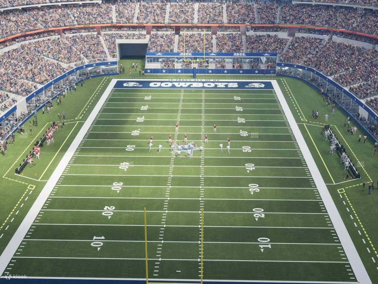 Enjoy Short Side Upper seating with affordable access and elevated end zone perspective.