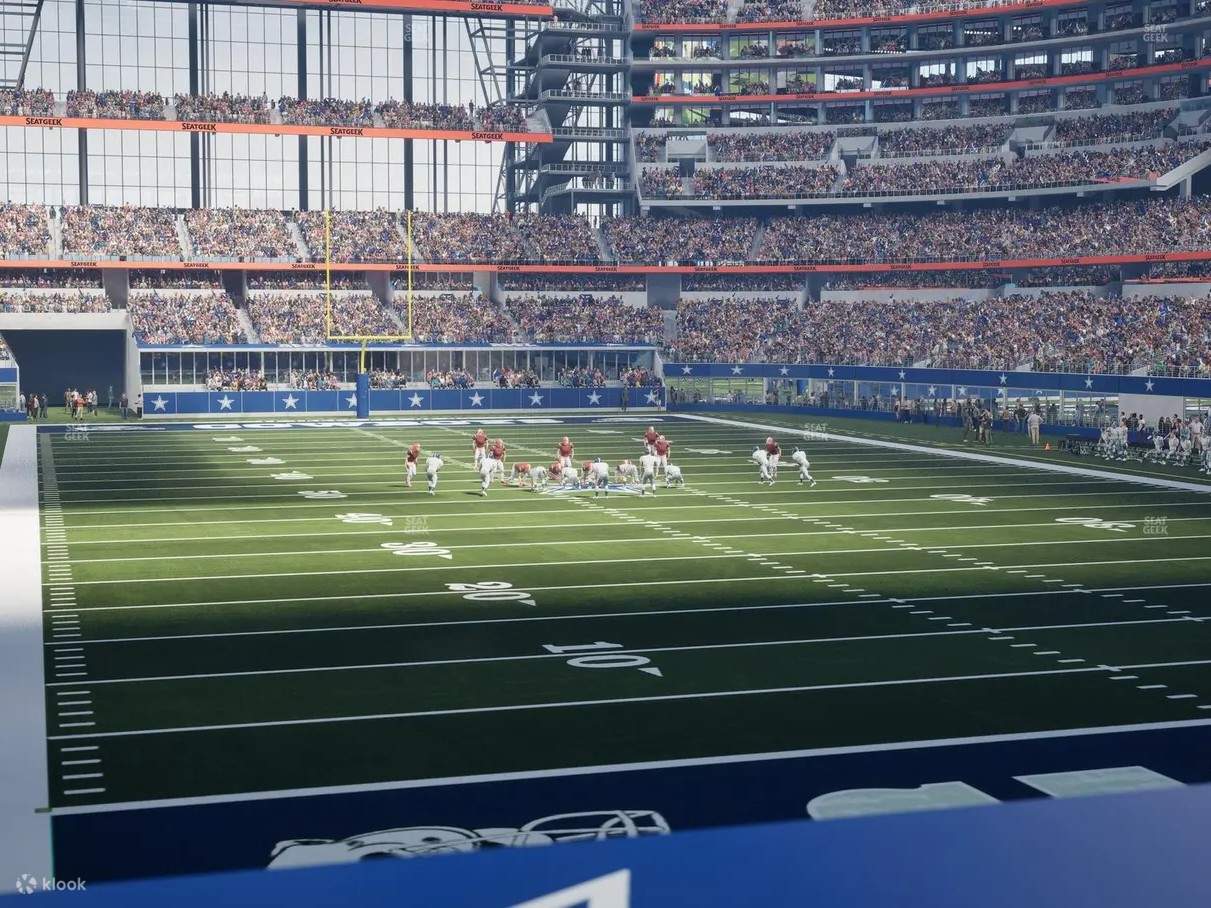 Celebrate End Zone seating delivering thrilling close-up action and excitement near every play