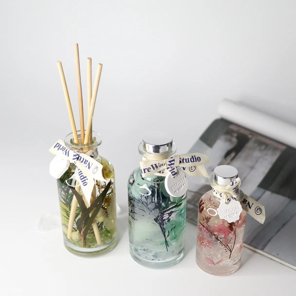 精灵扩香瓶／花 + 调香 + 水晶