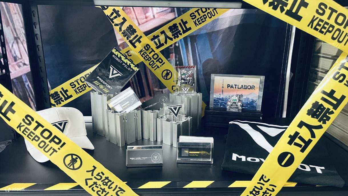 Expérience d'embarquement et de pilotage de robot géant à Tokyo