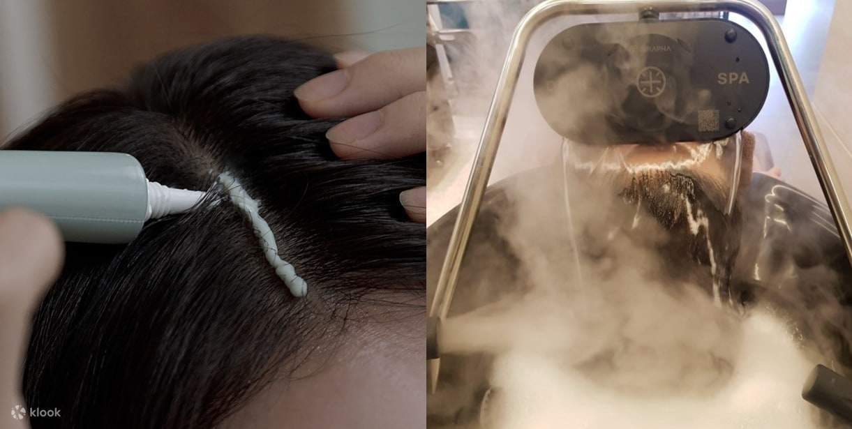 [Стрижка + Уход за кожей головы]
Стрижка + Уход за кожей головы — это лечебный комплекс, который позволяет получить одновременно модельную стрижку и уход за кожей головы.
С помощью спа-процедуры для головы мы удаляем загрязнения с кожи головы и создаем зд