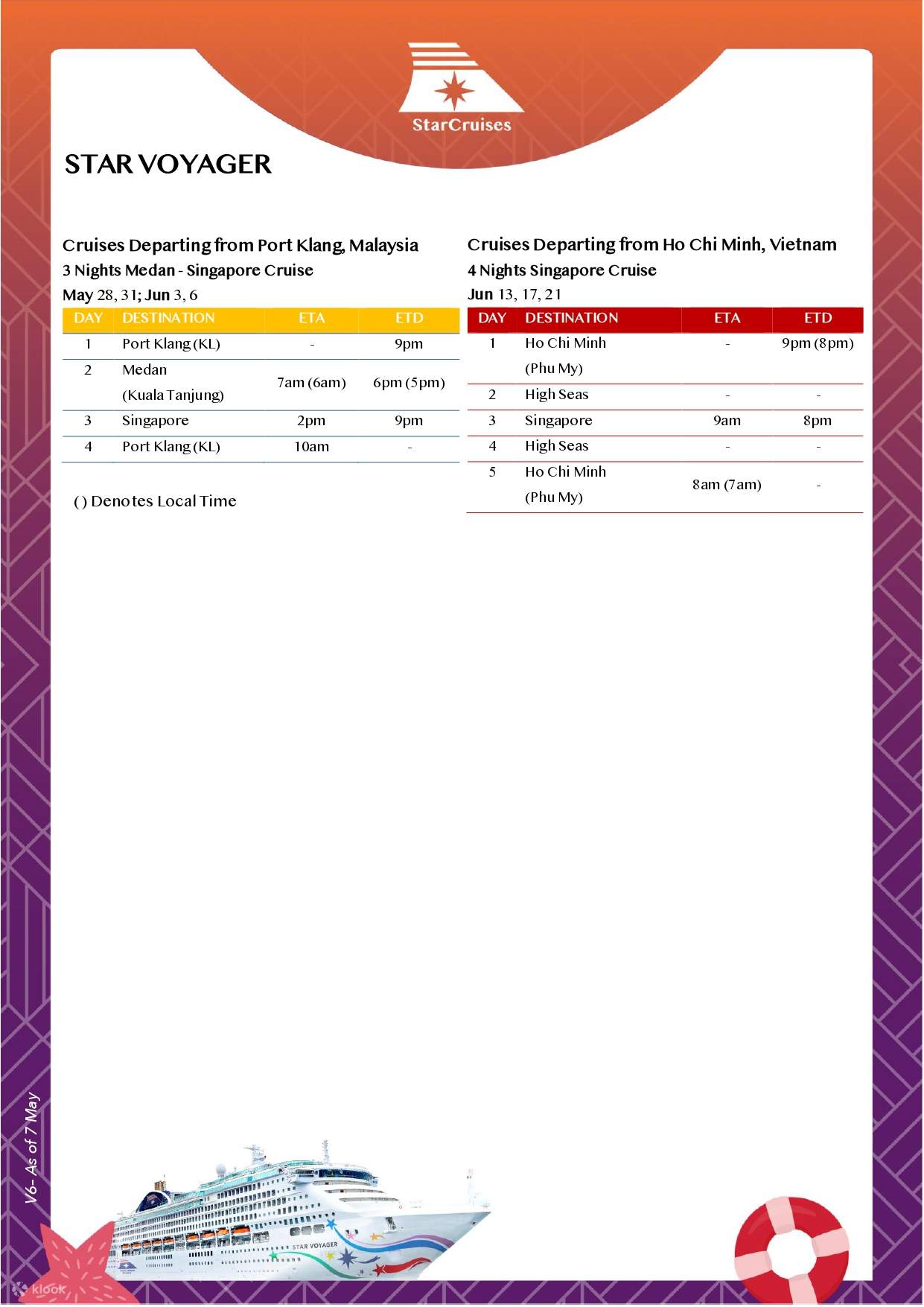 Star Voyager StarCruises from Vietnam - Klook