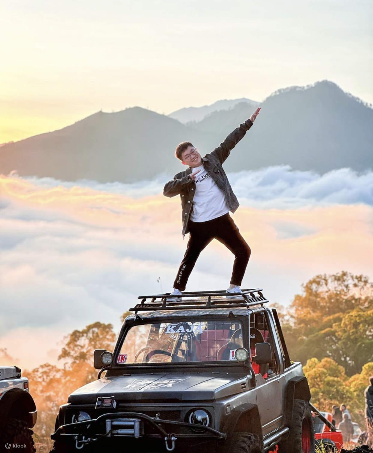paysage du mont Batur