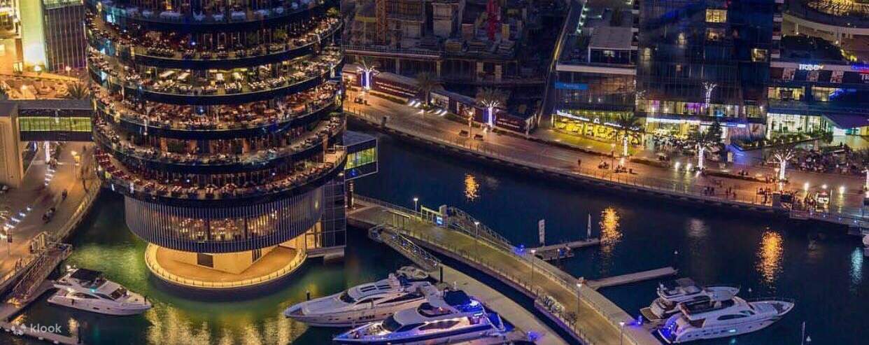 Lotus Mega Yacht Dinner Cruise with night views 