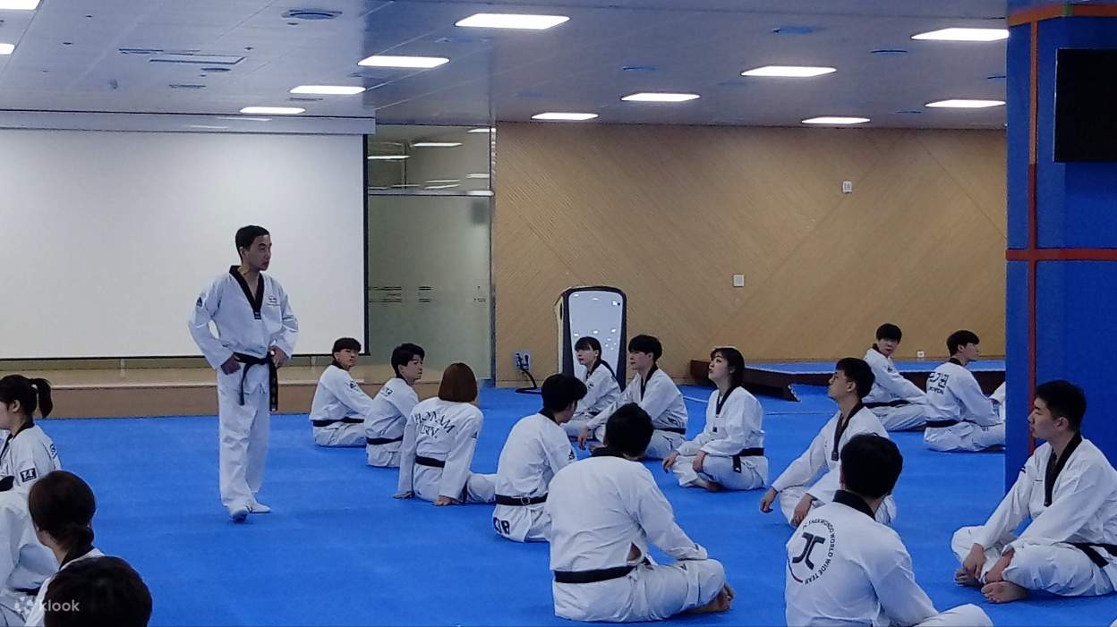 คลาสเรียนเทควันโดแบบไปเช้าเย็นกลับที่โซล