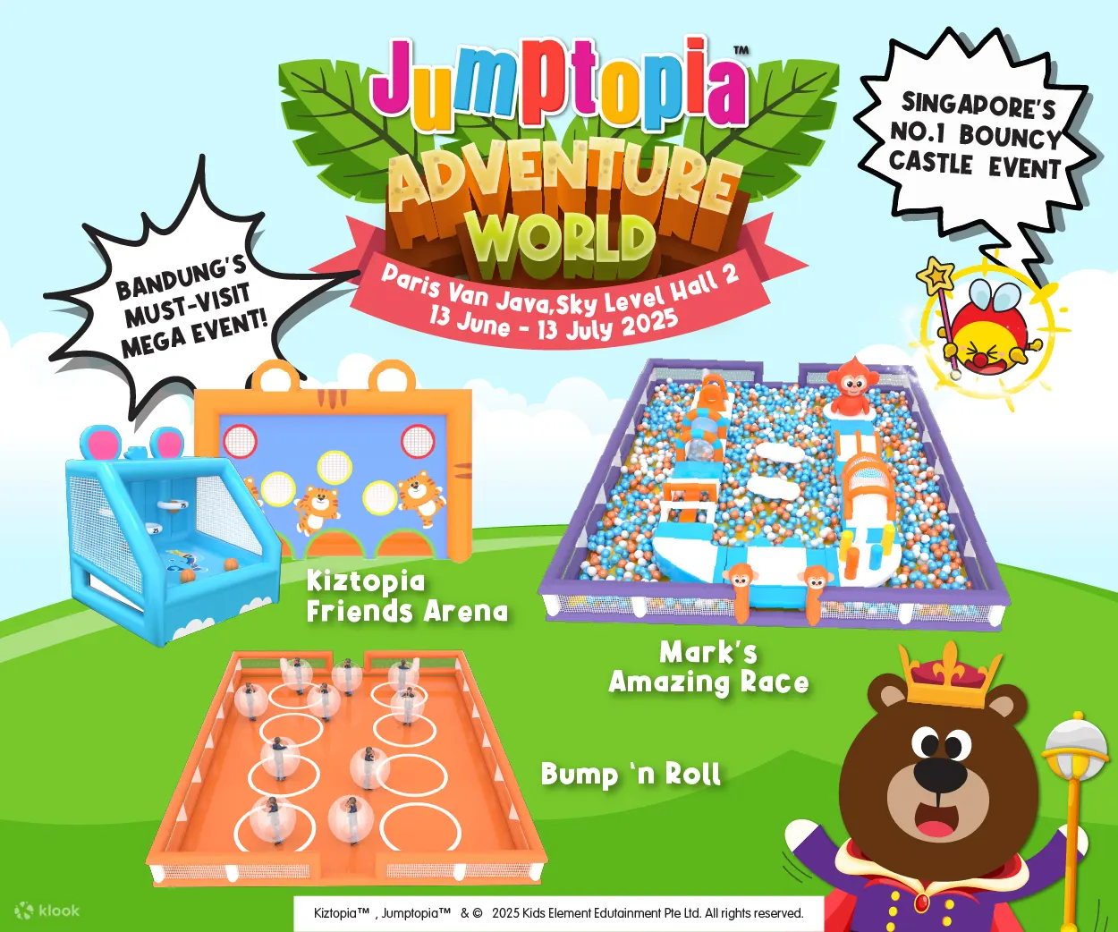 巴黎范贾瓦的 Jumptopia 冒险世界