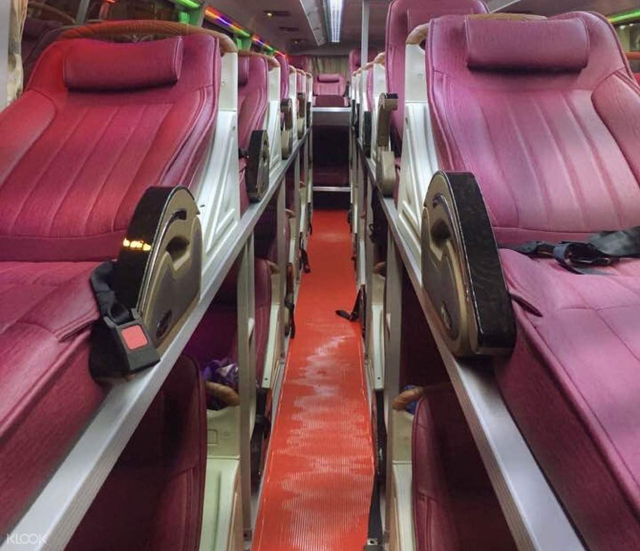 Shared Sleeper Bus Transfers between Ho Chi Minh City and Phan Thiet