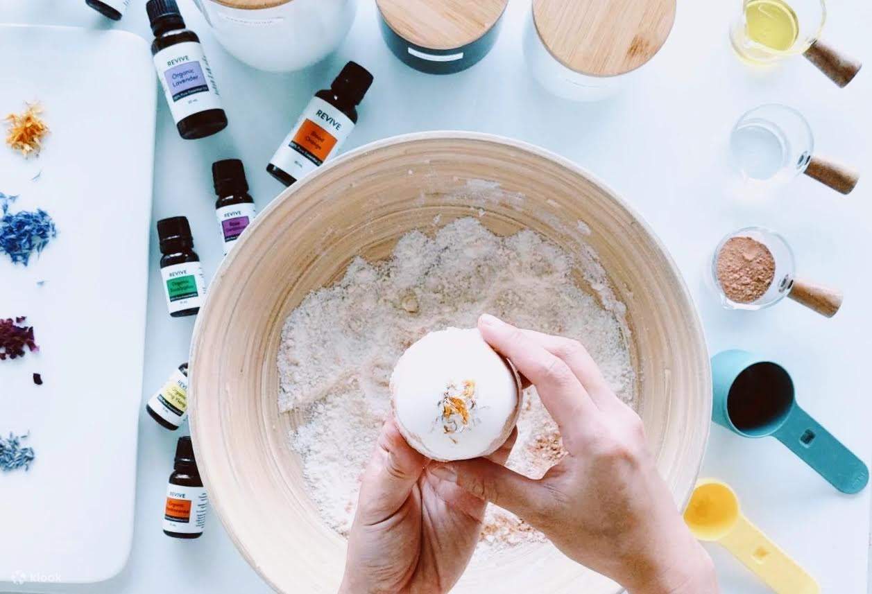 Organic Bath Bomb Making Workshop di Singapura