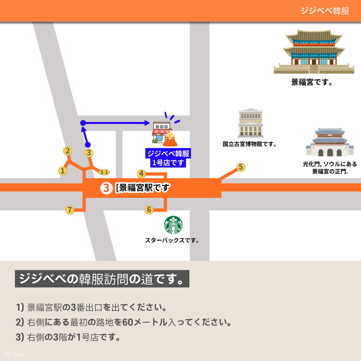 景福宮傳統韓服 & 髮型設計體驗