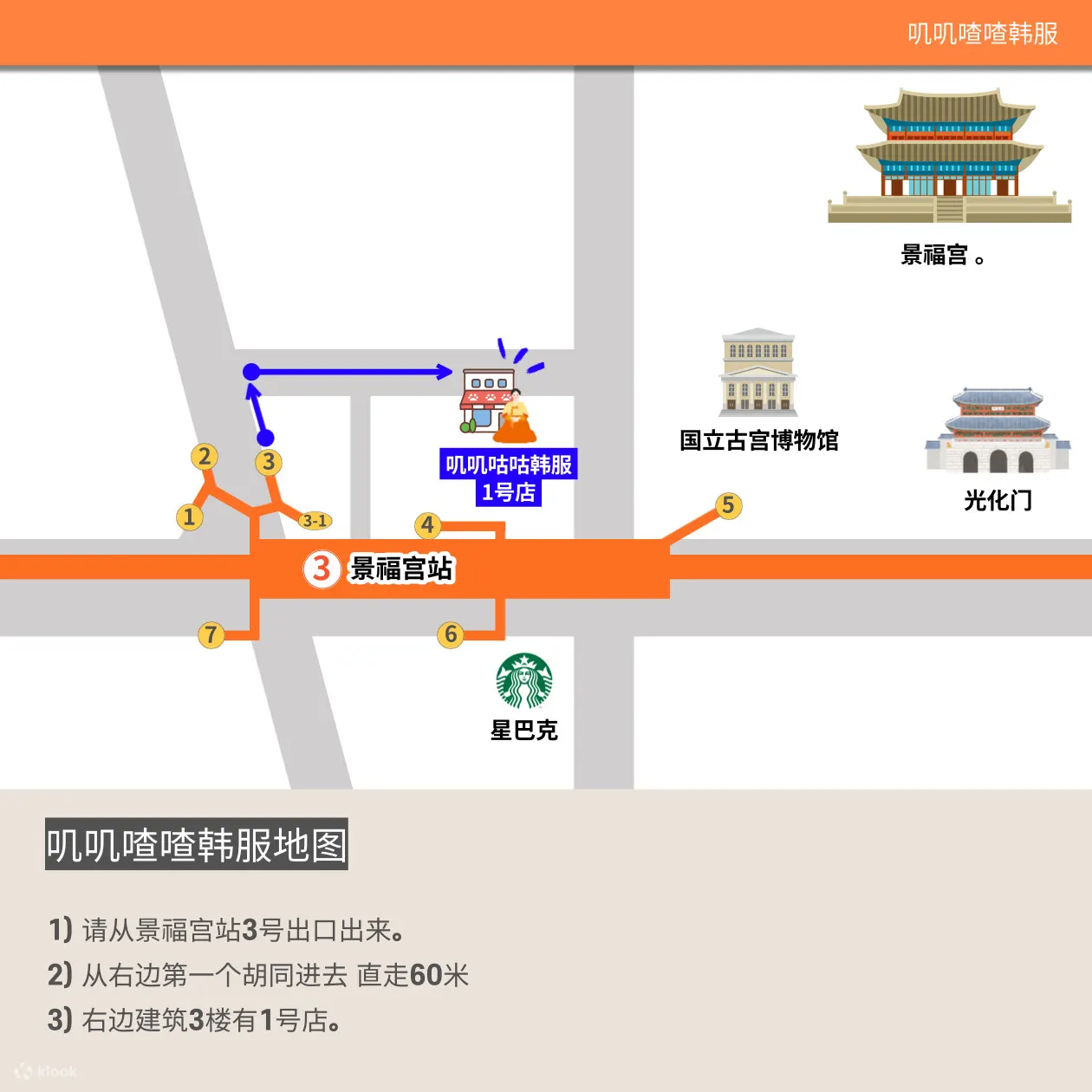 景福宫韩服及发型设计体验
