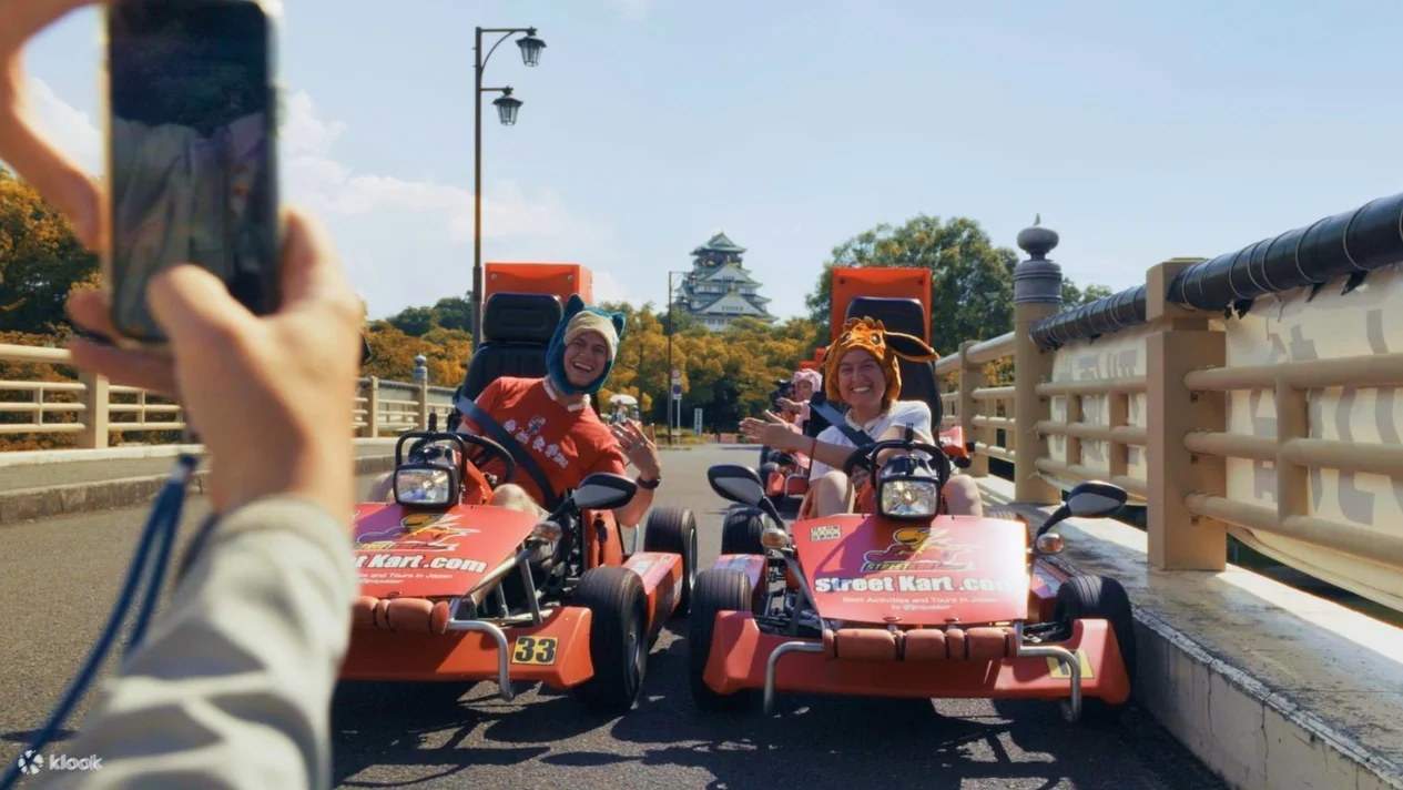 Esperienza di Street Go-Kart a Osaka con l'Original Street Kart
