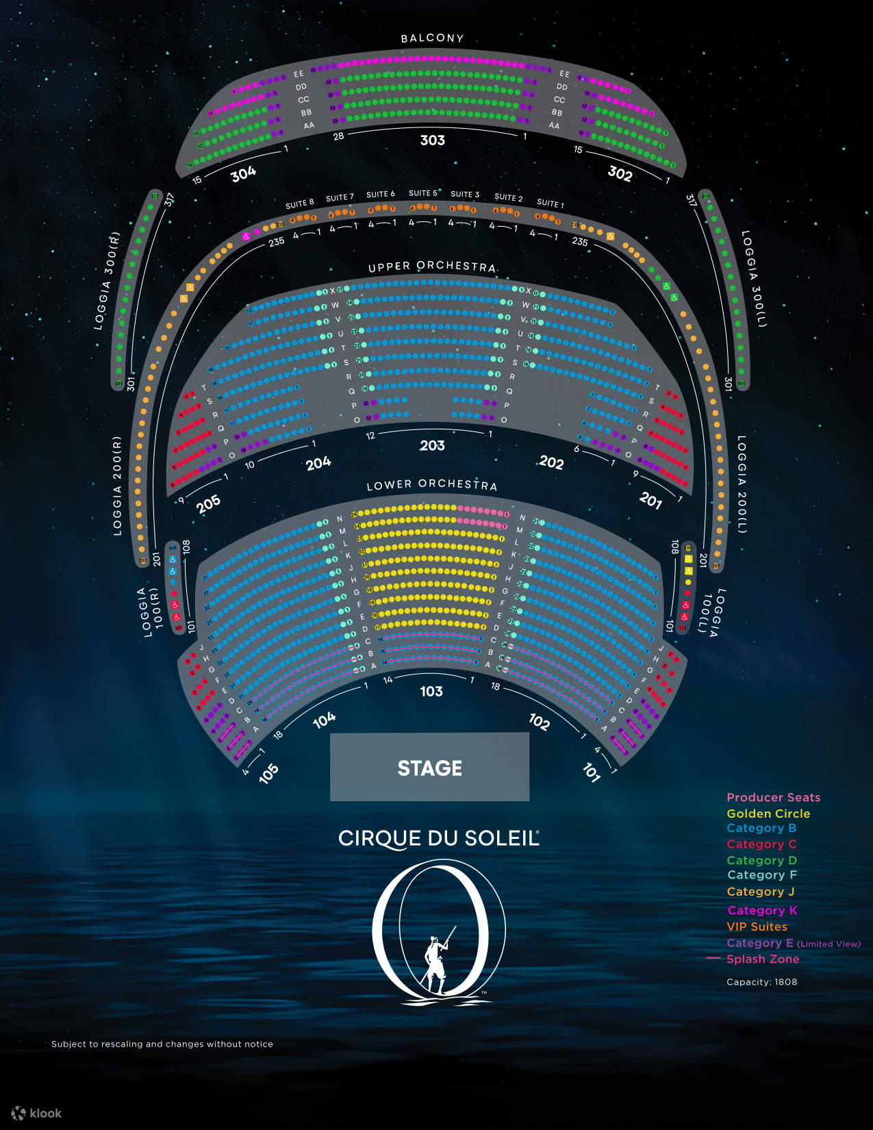Cirque du Soleil Show Ticket in Las Vegas Klook