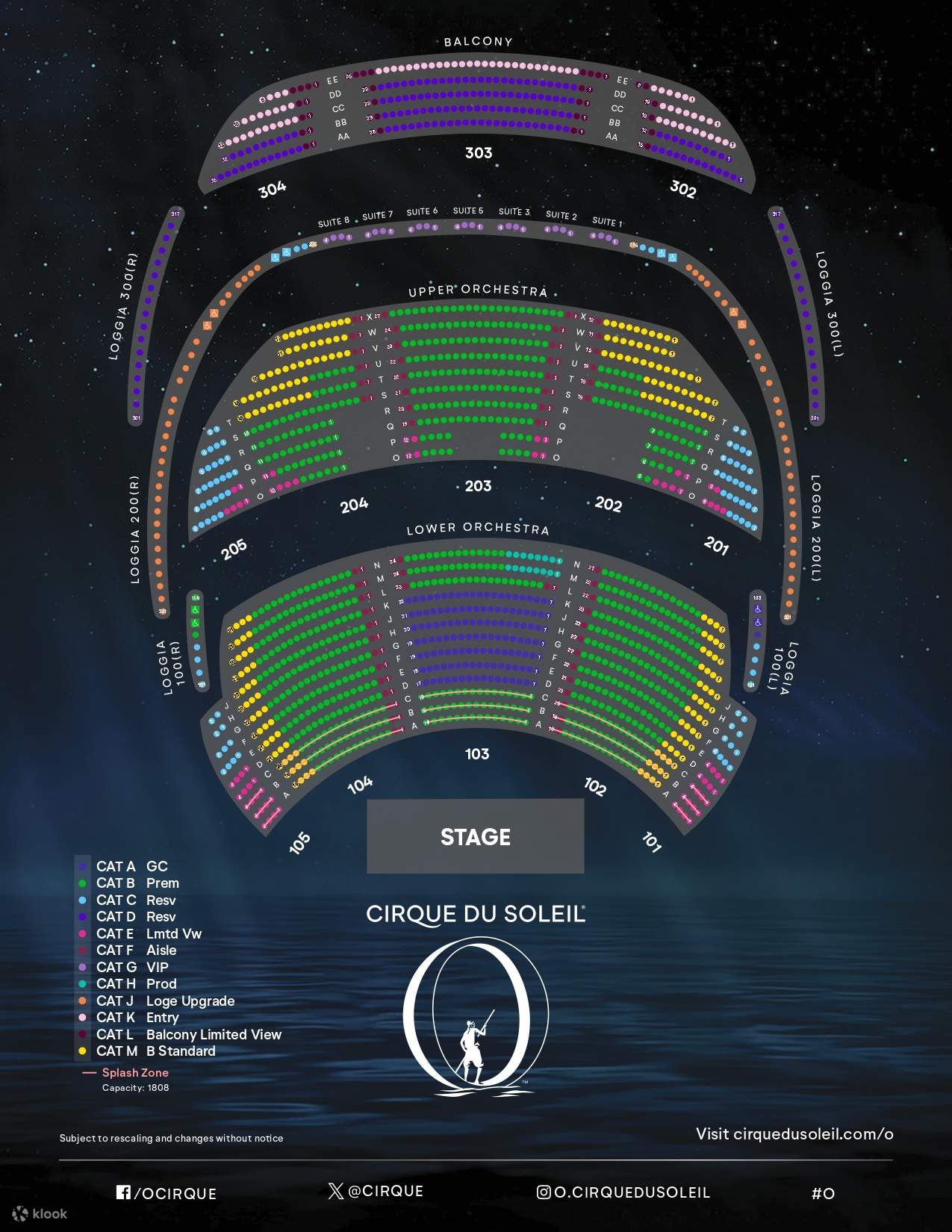 Cirque du Soleil Show Ticket in Las Vegas - Klook