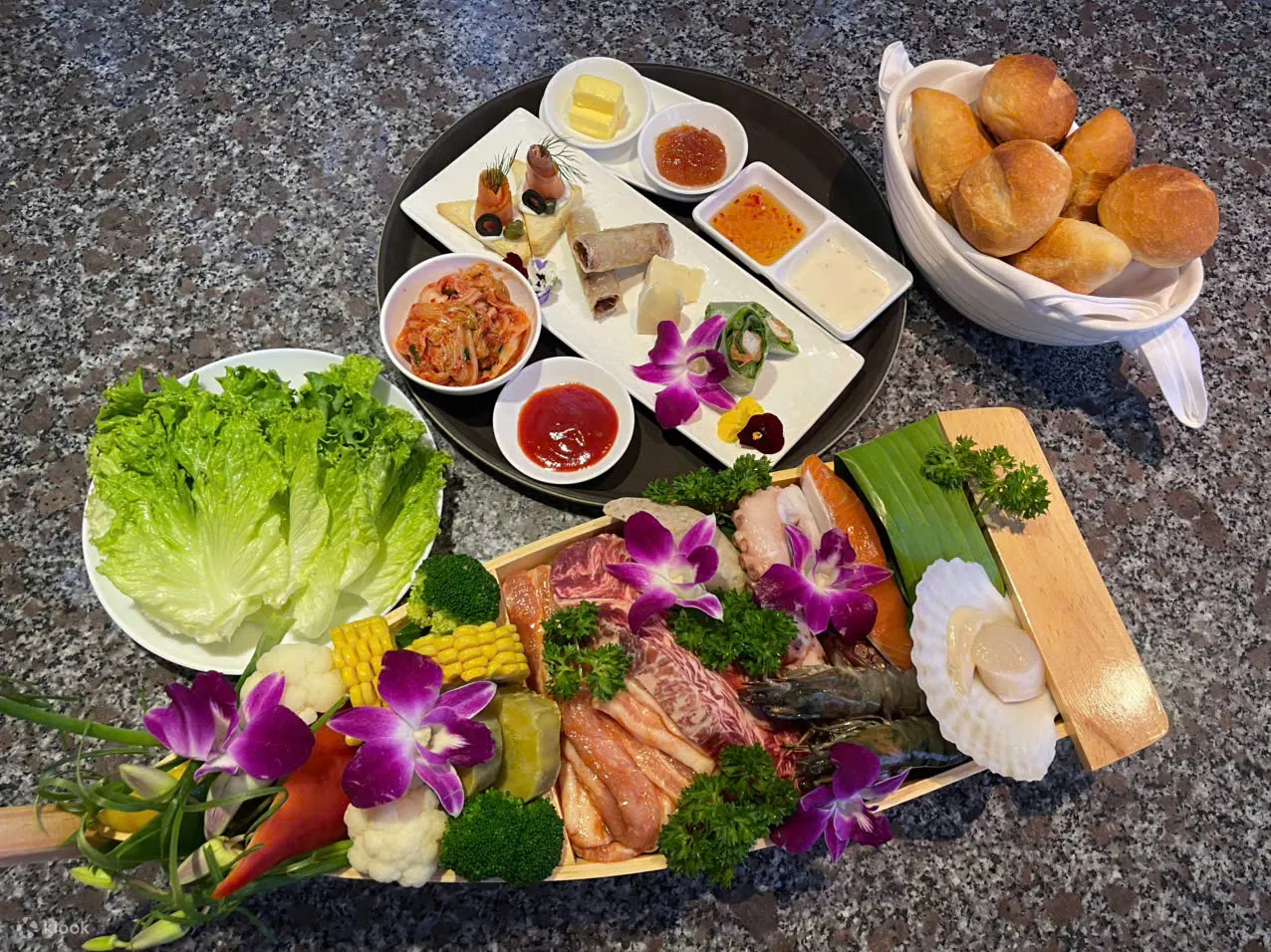 烧烤家庭套餐