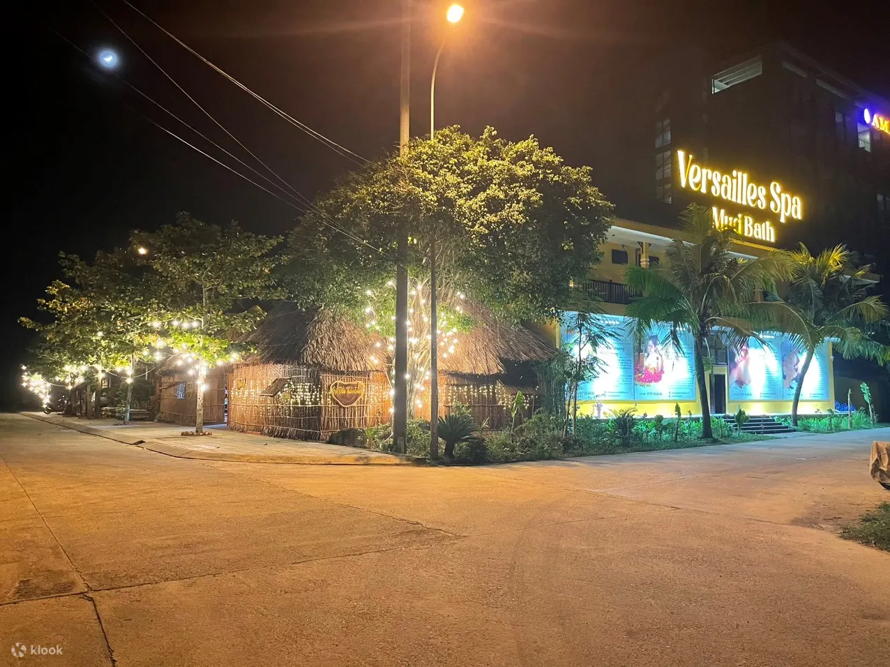 夜晚的凡尔赛宫
