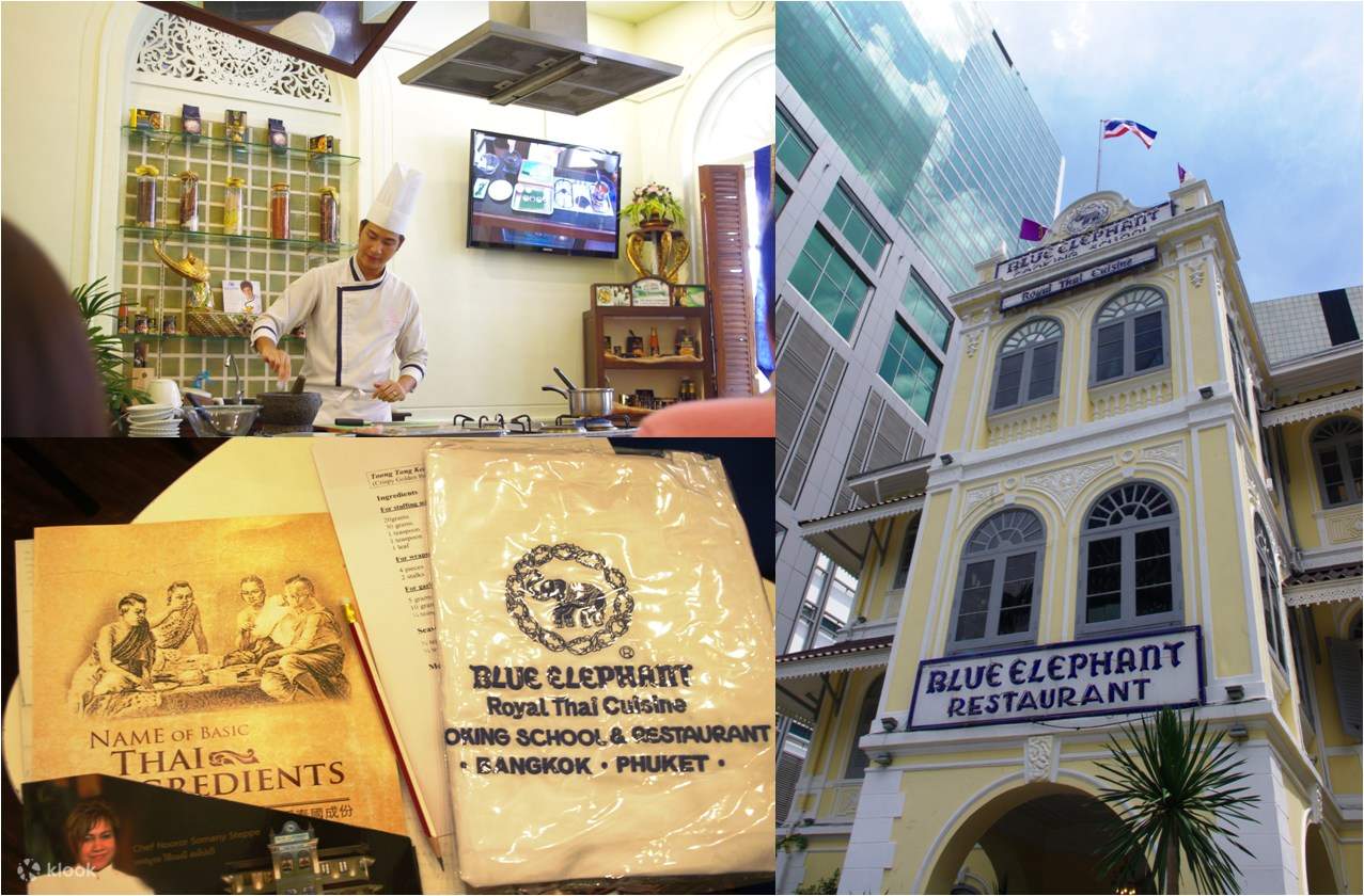 blue elephant cooking class