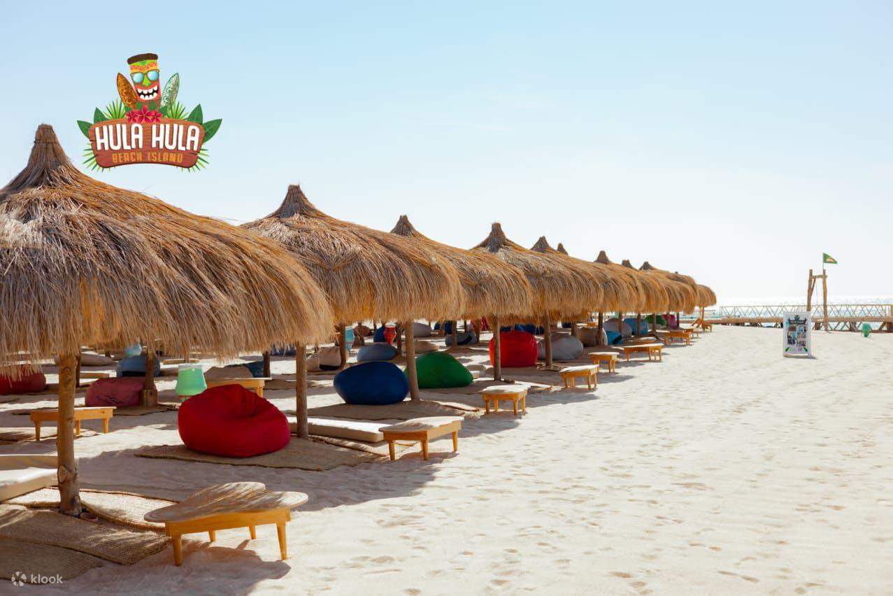 Hurghada: Hula Hula Island Tour – Morning or Sunset Trip