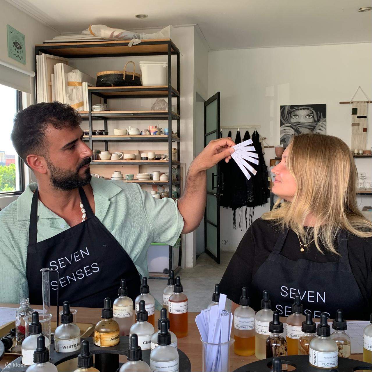 Workshop di oli profumati per il corpo