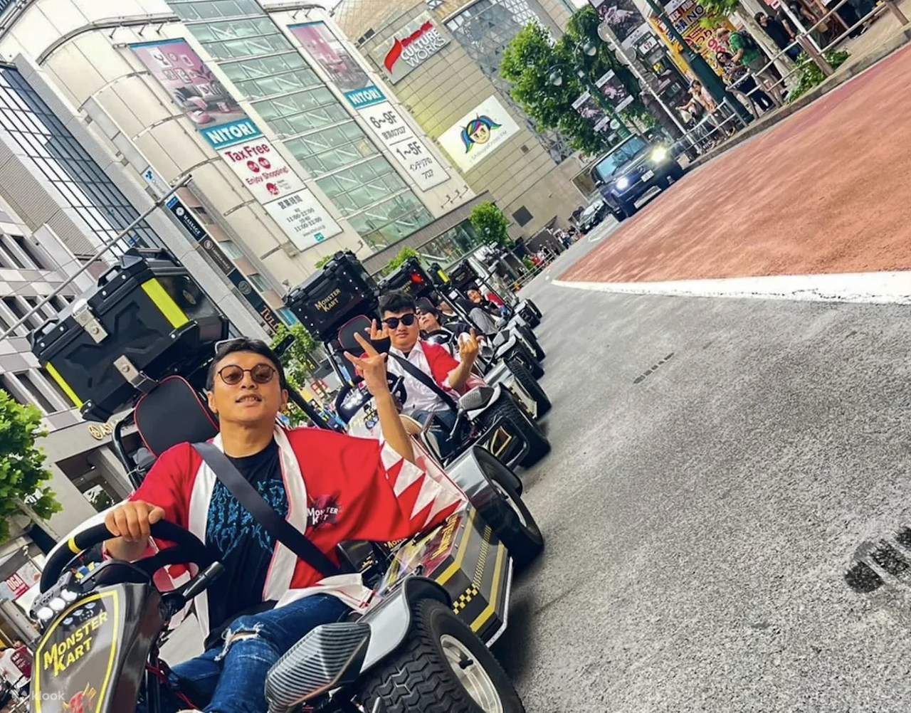 渋谷・原宿ゴーカート体験 *IDP必須
