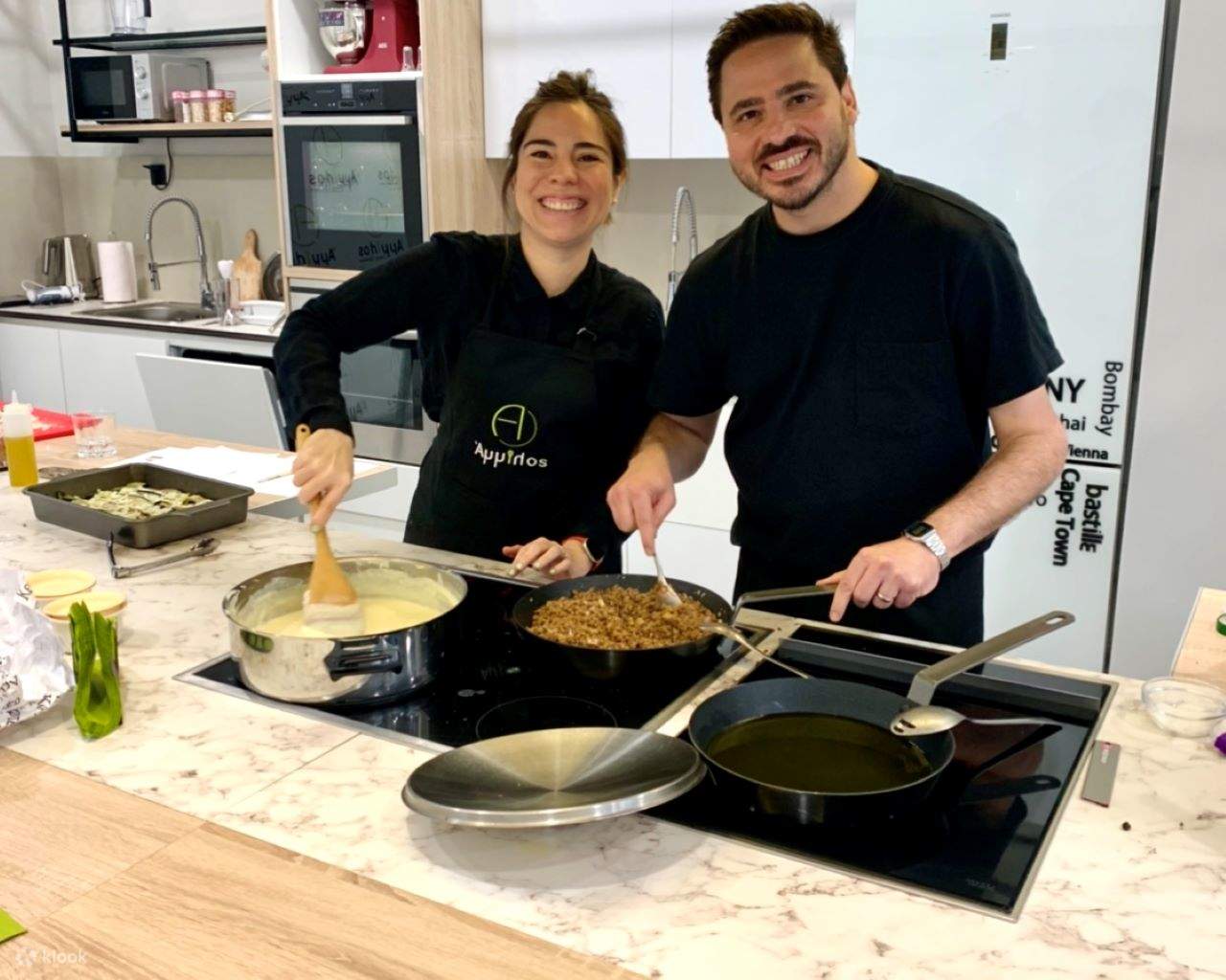 Kelas Memasak Makanan Yunani Asli di Thessaloniki