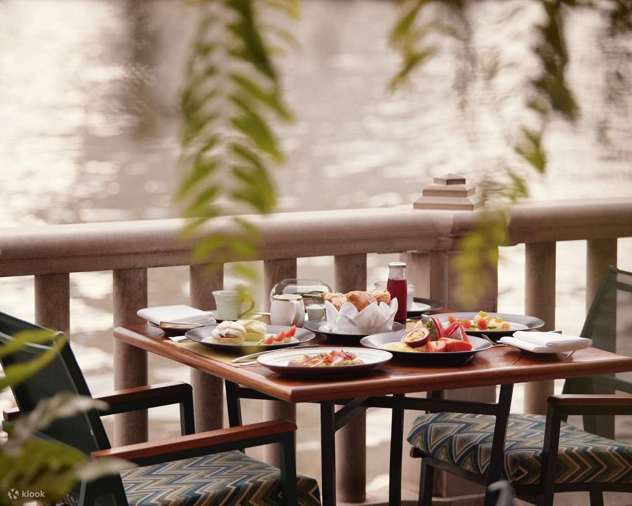 The Terrace Lounge at Labak River Hotel by EPS