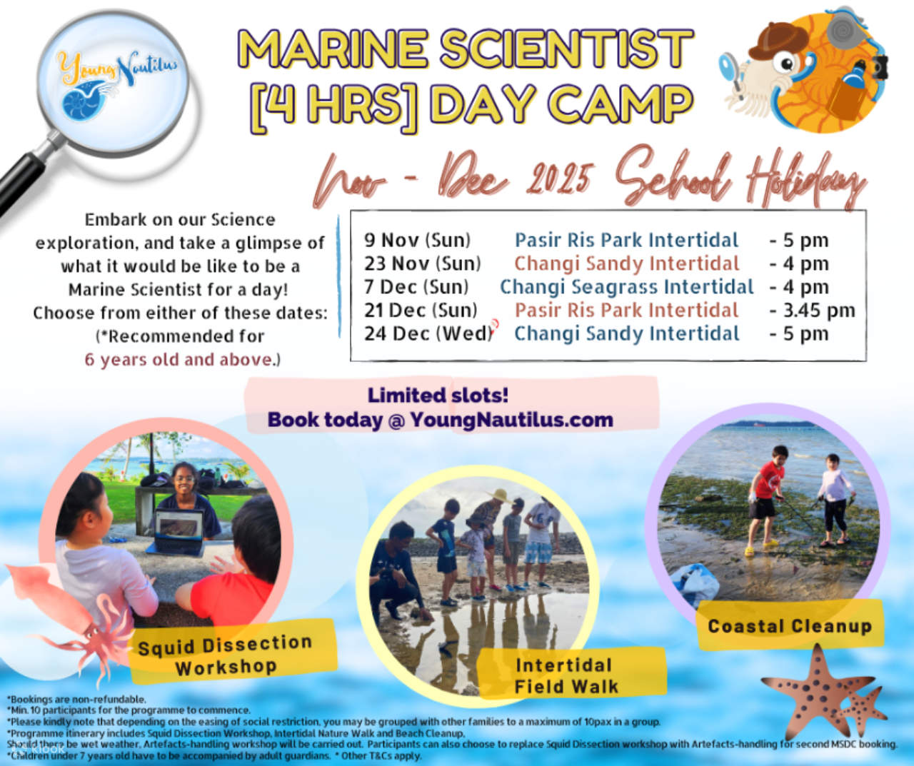 Marine Scientist Day Camp in Singapore