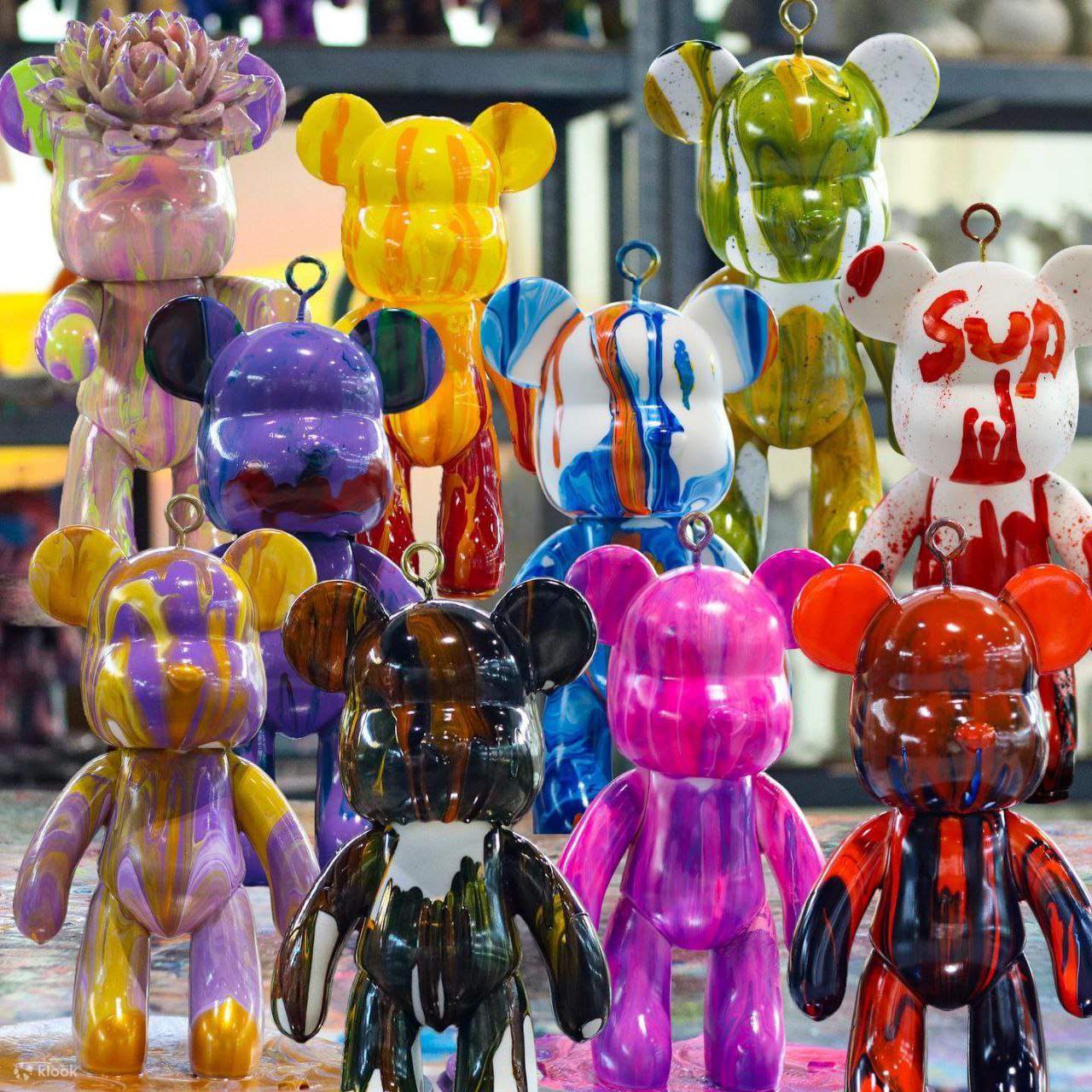 Unleash Your Creativity with the Drip Bear Paint Pour Experience Klook