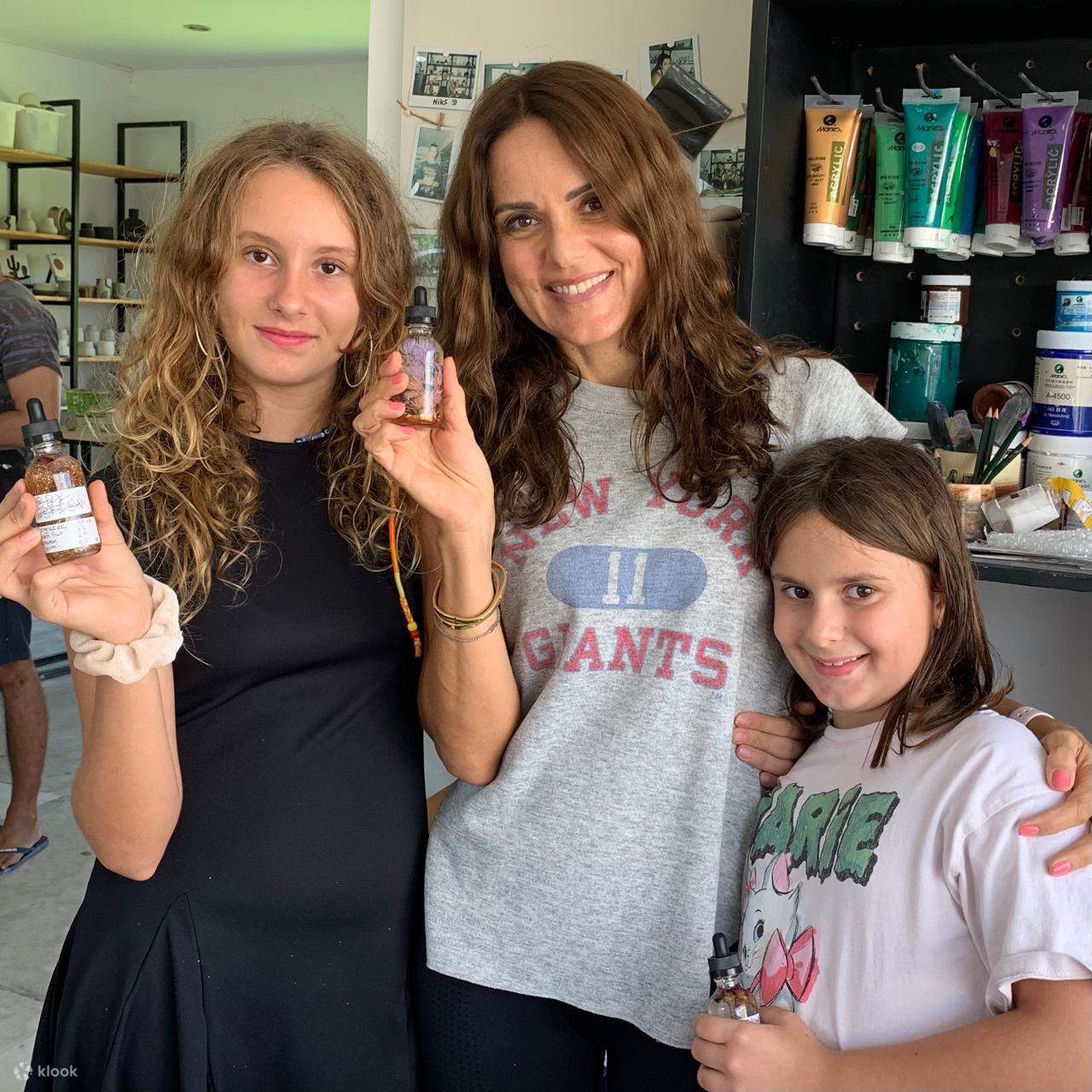 Workshop di oli profumati per il corpo