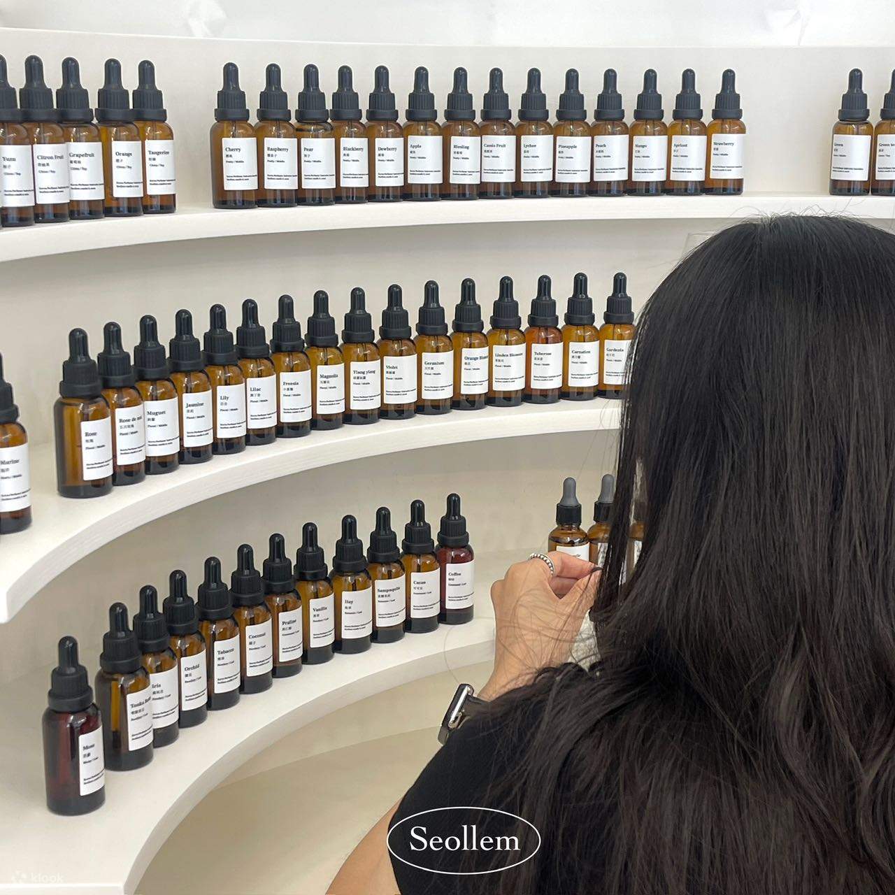 Hair perfume oneday trial course Klook