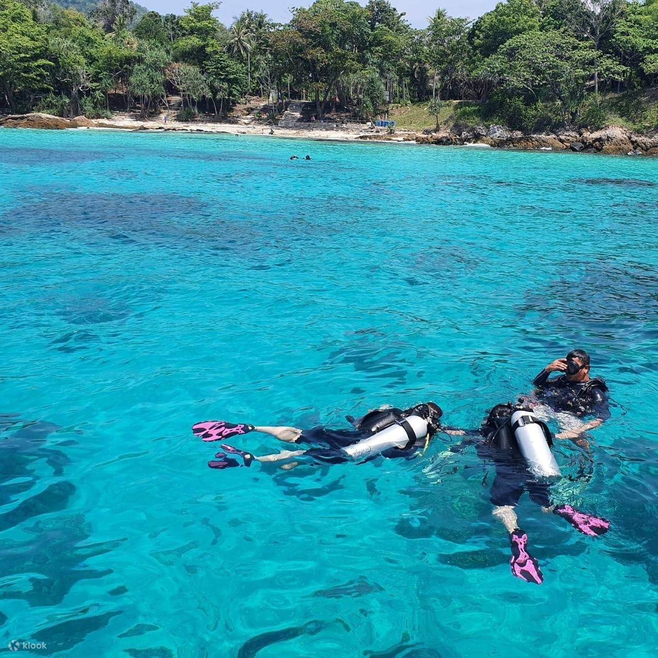 Taucherlebnis auf der Insel Raya