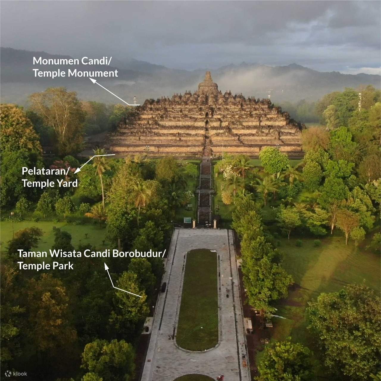 Borobudur temple early morning ticket